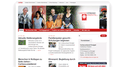 Desktop Screenshot of caritas-kinzigtal.de